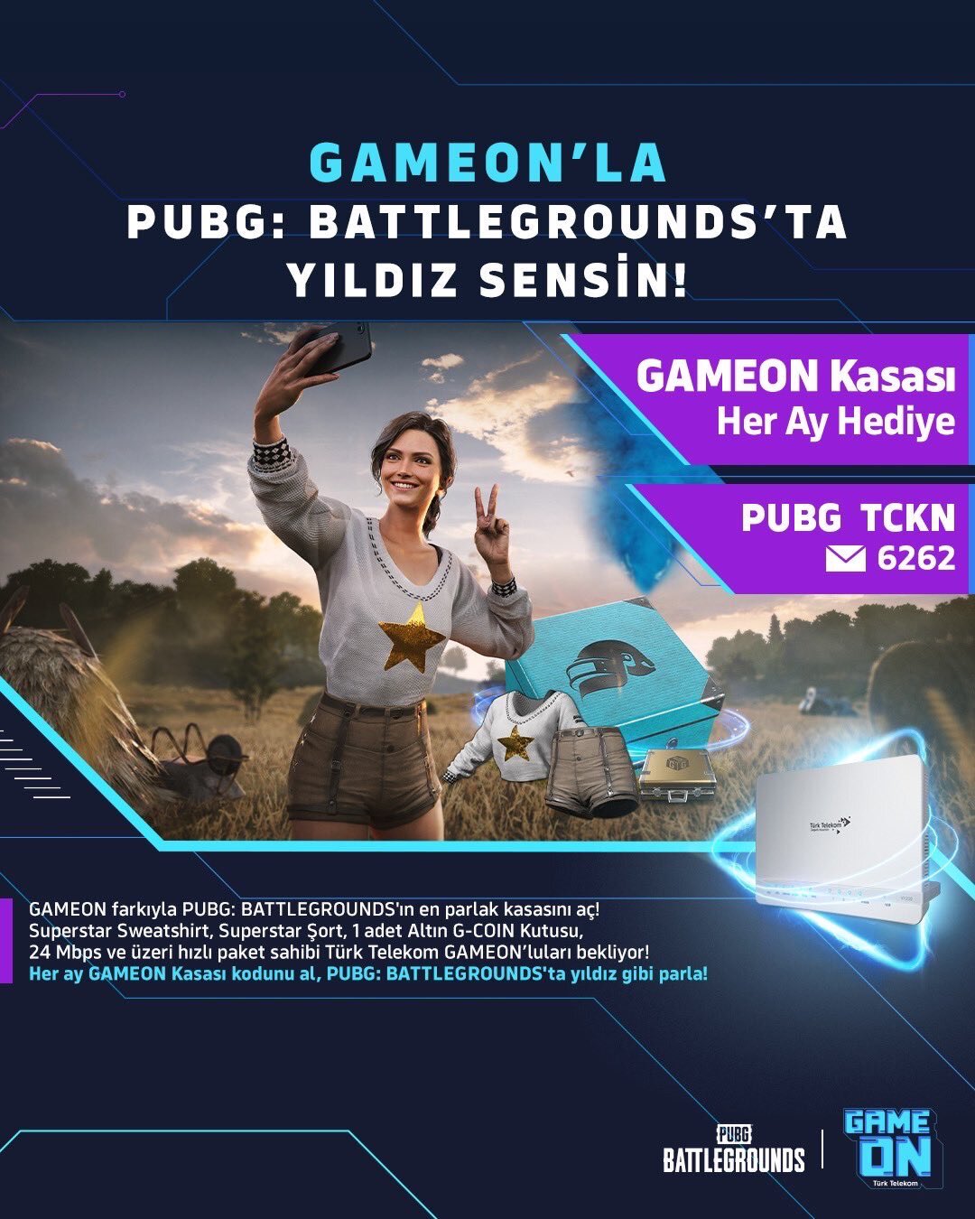 PUBG GAMEON