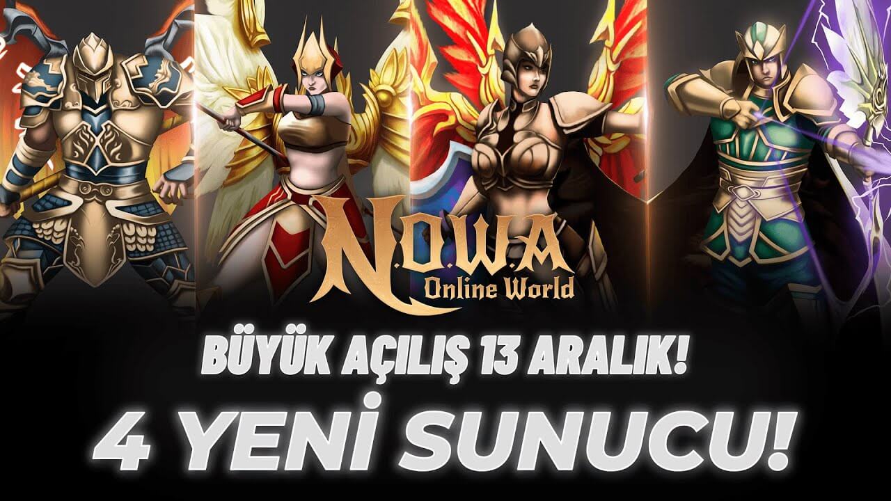 Nowa Online World, 4 yıllık geliştirme sürecinin ardından 13 Aralık'ta kapılarını aralıyor!