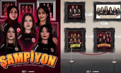 Galatasaray Espor, PUBG Mobile Avrupa Kadınlar Ligi’nde Şampiyon!