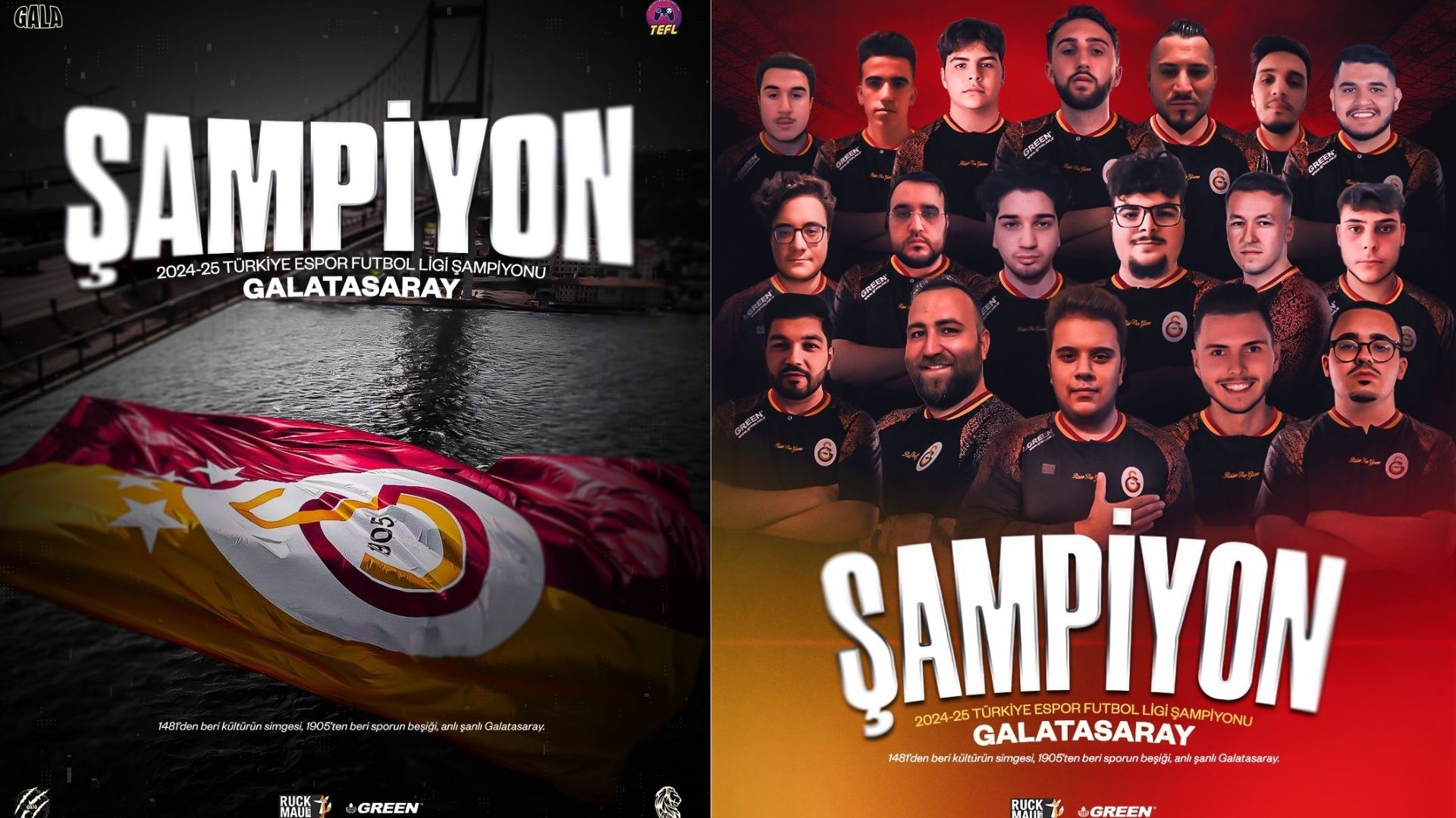 Galatasaray Espor Tarih Yazdı! Türkiye Espor Futbol Ligi 2024-25 Şampiyonu!