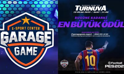 Garage Game Espor Merkezinin Geleneksel PES Turnuvası İçin Kayıtlar Devam Ediyor!