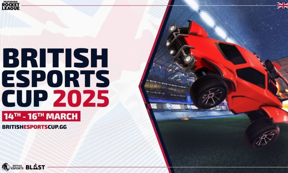 British Esports Cup Başlıyor: Rocket League Oyuncuları Sahneye Çıkıyor!