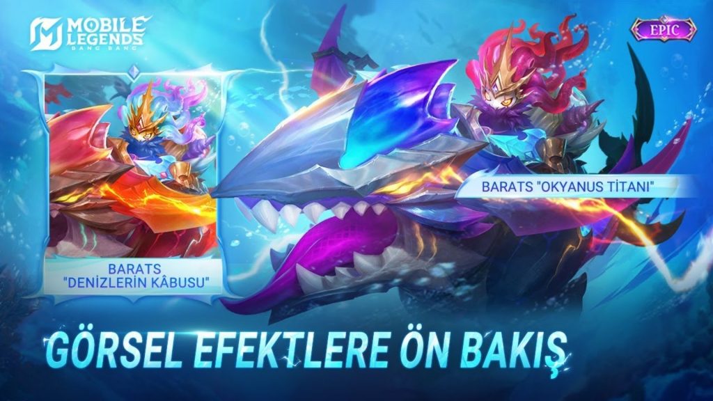 Mobile Legends: Barats'ın Yeni Kostümü "Okyanus Titanı" Geliyor!