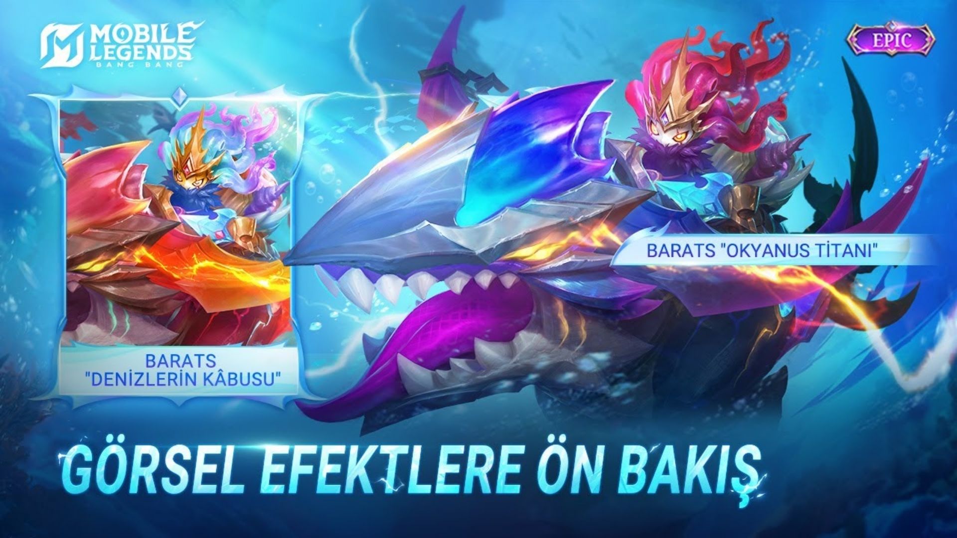 Mobile Legends: Barats'ın Yeni Kostümü "Okyanus Titanı" Geliyor!