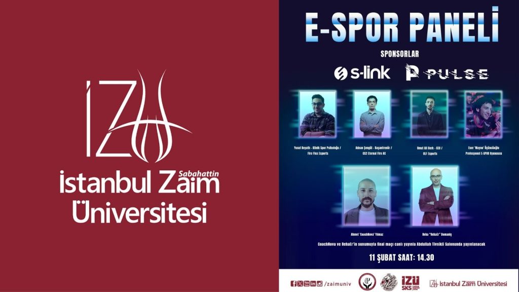 İstanbul Sabahattin Zaim Üniversitesi'nde Espor ve Psikoloji Buluşması!