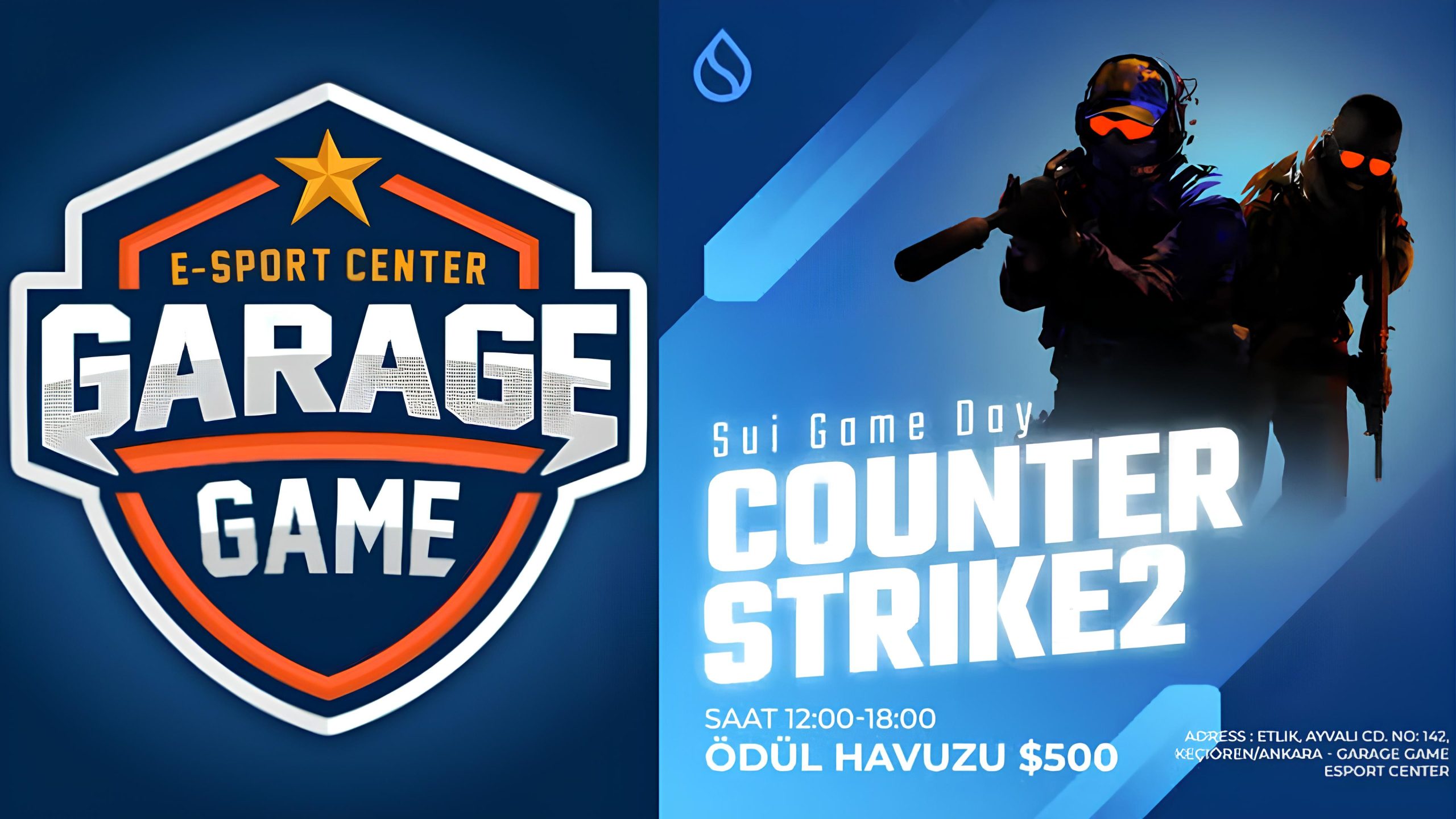 Garage Game Espor Merkezi'nde Sui | Game Day ile Counter-Strike 2 Heyecanı!