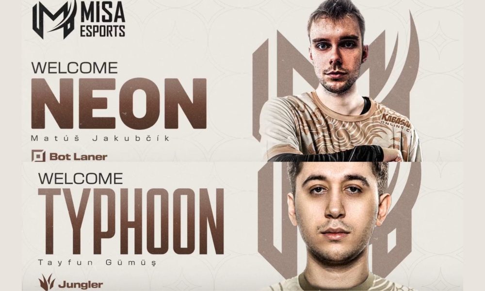 Misa Esports Kadrosunu Güçlendiriyor: Typhoon ve Neon Transferleri Açıklandı!