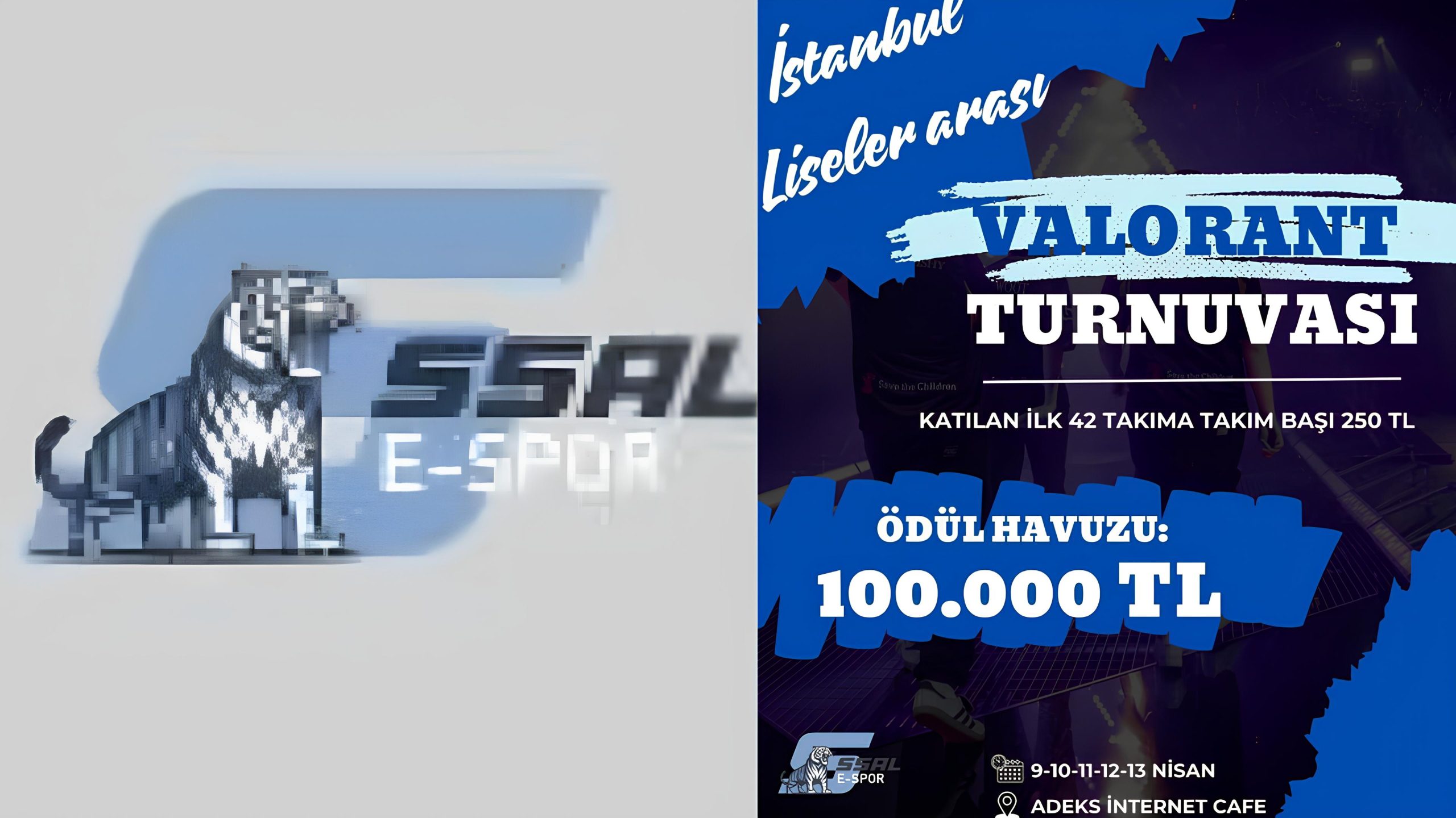 İstanbul Liseler Arası Valorant Turnuvası Başlıyor: 100.000 TL Ödül Havuzu!