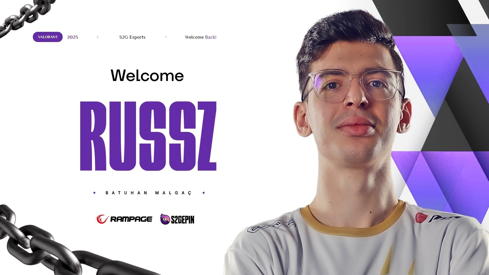 russz, S2G Esports VALORANT Kadrosuna Geri Döndü!