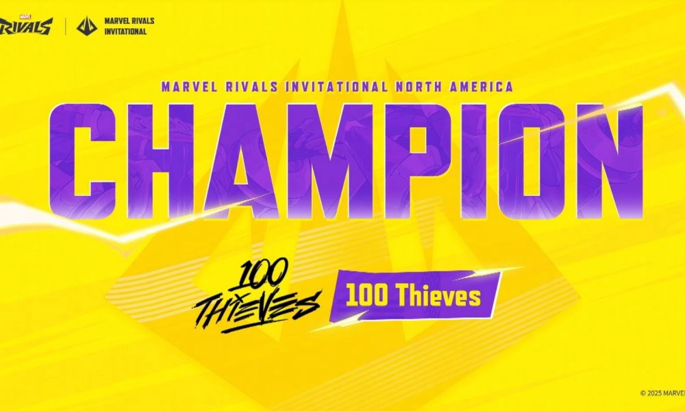 100 Thieves, Marvel Rivals Invitational NA 2025’te Şampiyonluğa Ulaştı!