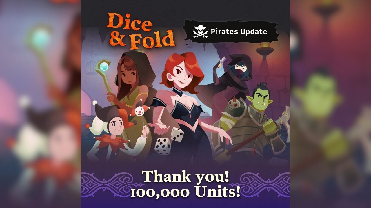 Dice & Fold 100 bin satış barajını aştı!