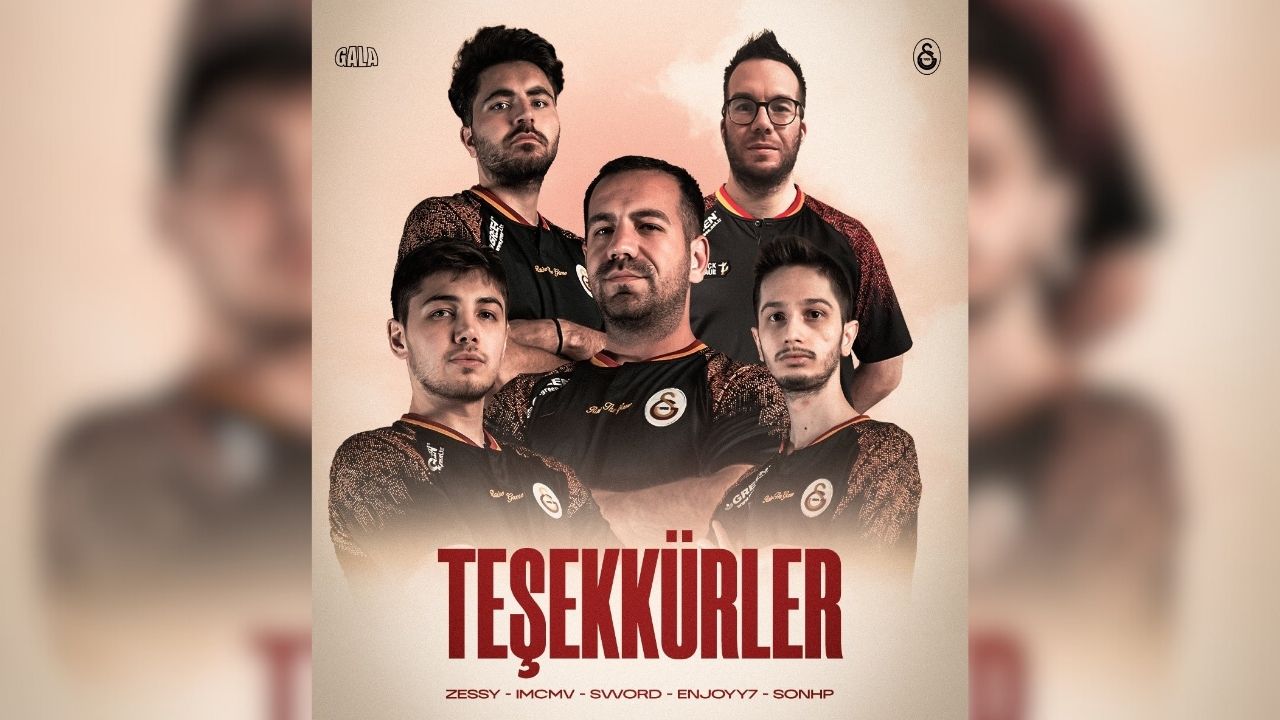 Galatasaray PUBG Mobile takımında 5 kişi ile yollar ayrıldı