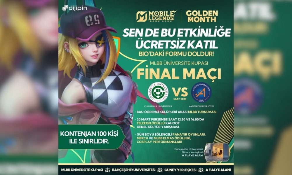 Mobile Legends Üniversite Kupası Finali Bahçeşehir Üniversitesi'nde!