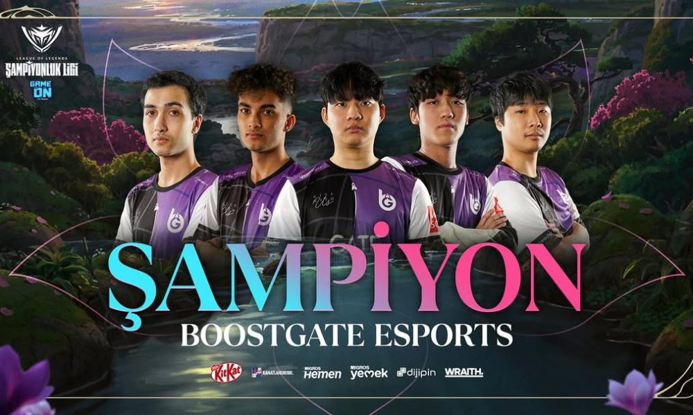 GAMEON Şampiyonluk Ligi 2025 Bahar Mevsimi Şampiyonu BoostGate Esports!