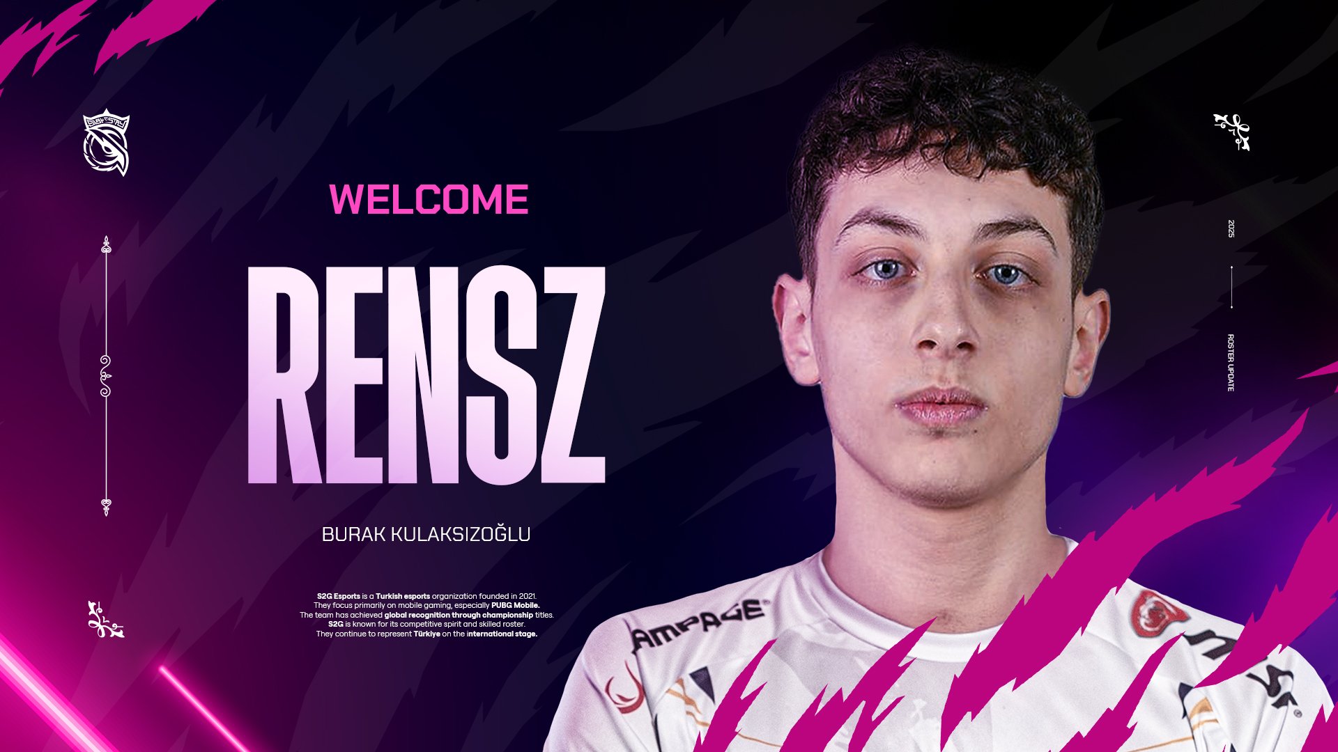Galakticos oyuncusu Rensz, S2G Esports VALORANT takımına transfer oldu