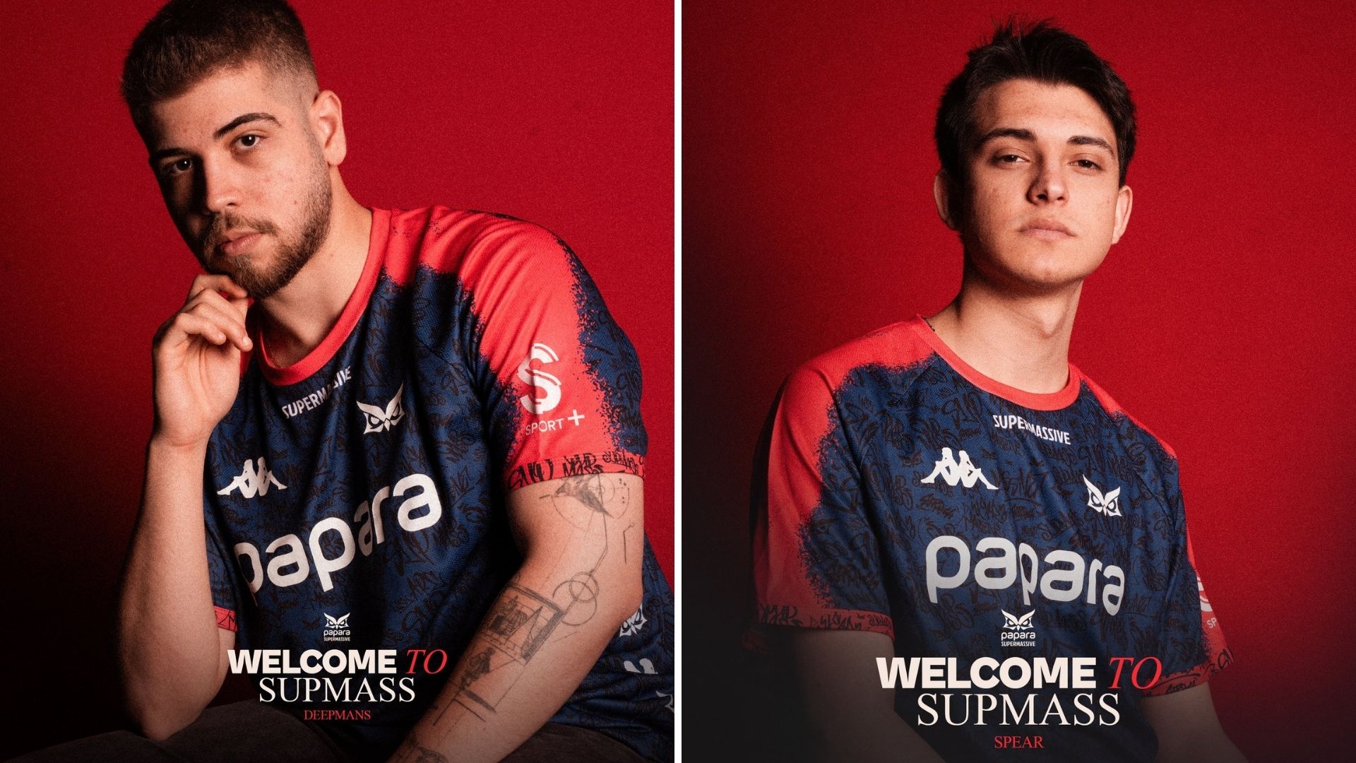 DeepMans ve Spear, Papara SuperMassive VALORANT takımına dahil oldu