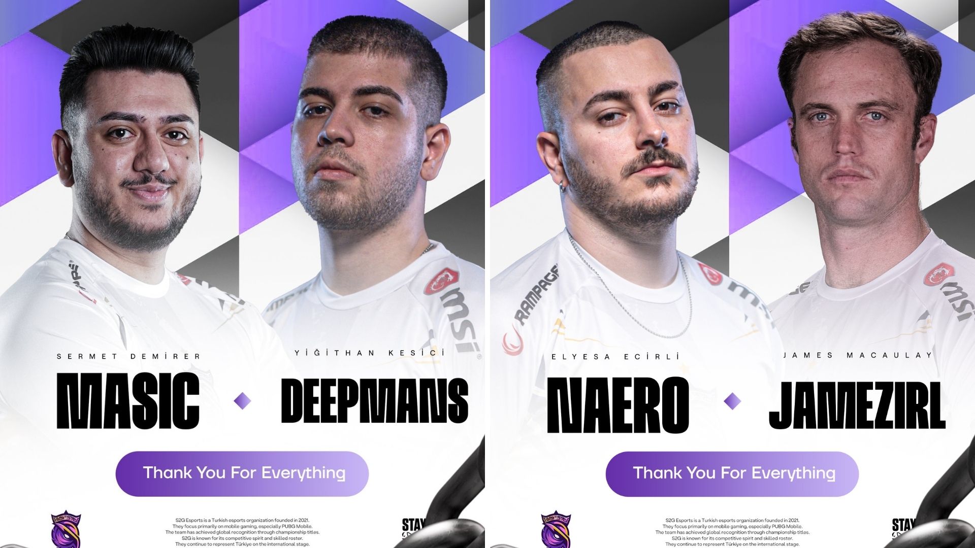 S2G Esports VALORANT takımında şaşırtan ayrılık! 4 kişiye veda