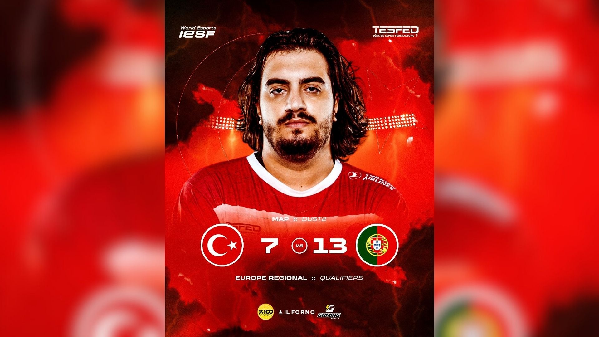 Türkiye CS2 Milli Takımı, Avrupa elemelerinde ilk maçına çıktı