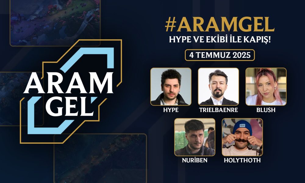 Hype ve ekibi, ARAM GEL turnuvası birincileri ile karşılaşacak
