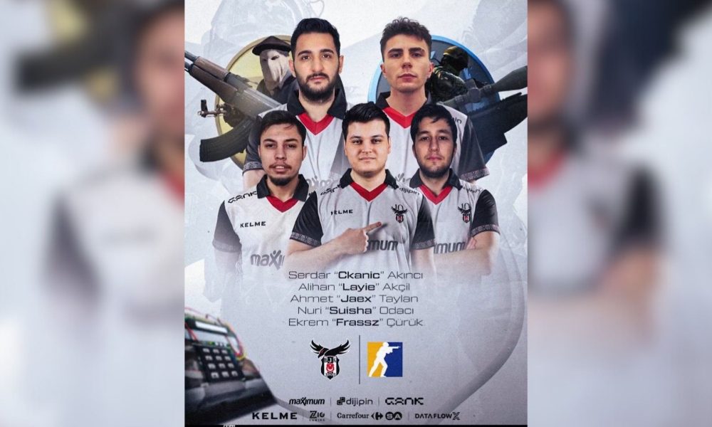 Beşiktaş Esports CS2 kadrosu tanıtıldı! İşte siyah beyazlı ekip