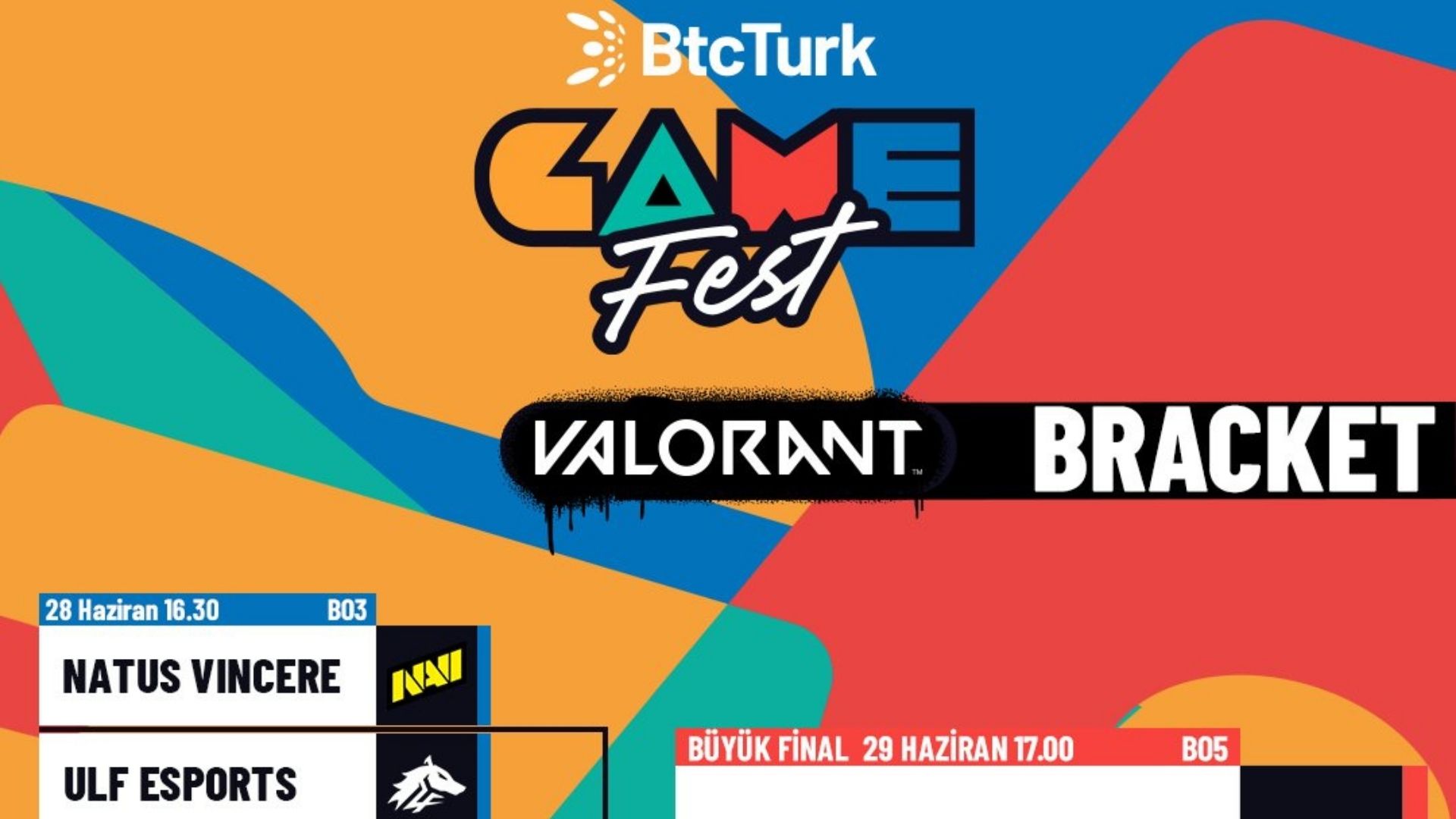 BtcTurk GameFest VALORANT turnuvasında yarı final eşleşmeleri açıklandı!