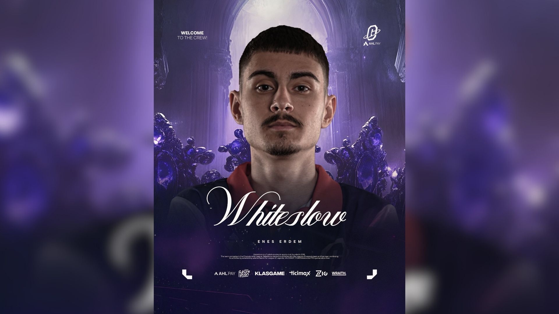 Galakticos VALORANT takımına katılan son isim Enes “Whiteslow” Erdem oldu