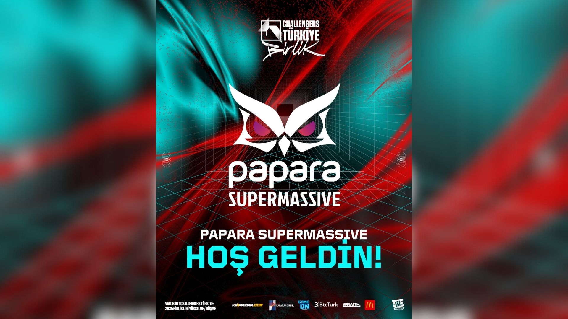 Papara SuperMassive, VALORANT Birlik Ligi'nde kalmaya devam edecek