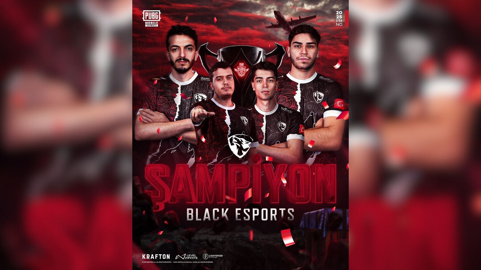PMNC 2025 Türkiye Şampiyonu Black Esports!
