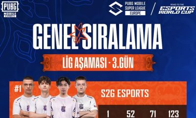 PMSL Europe Spring 2025 lig aşaması tamamlandı! Aşamanın lideri S2G oldu